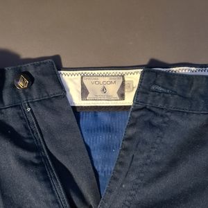 Volcom Chino Short 10in Inseam Navy Blue